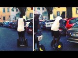 Mario Balotelli & His Brother Try Out Segways.. You Can Guess How It Ends! Hilarious