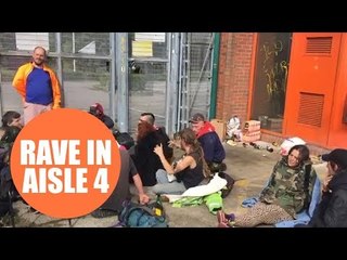 Police called to huge abandoned B&Q store as 600 people flock to illegal rave