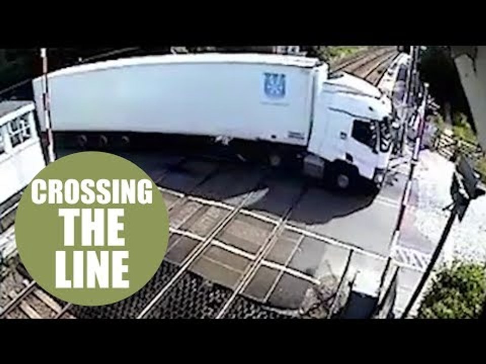 Prison sentence for reckless lorry driver who drove across a crossing after the barriers came down
