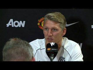 Bastian Schweinsteiger Unveiled As Manchester United Player In Press Conference