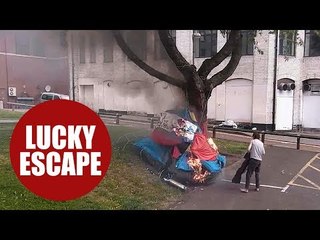 Arsonist jailed for setting man's tent on fire