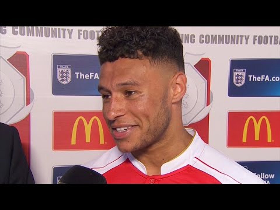 Community Shield - Arsenal 1-0 Chelsea - Alex Oxlade-Chamberlain Post Match Interview