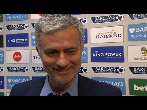 Leicester 1-3 Chelsea - Jose Mourinho Post Match Interview - Not Boring, We've Destroyed Opponents