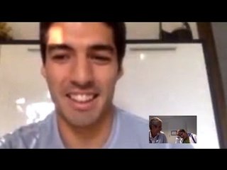 Luis Suarez Surprises A Young Uruguayan Cancer Patient With Video Call