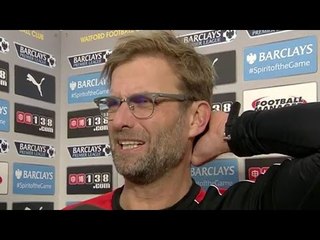Watford 3-0 Liverpool - Jurgen Klopp Post Match Interview - Bemoans Ake Goal Decision