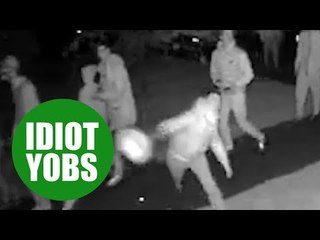 Yob group cause havoc on Halloween night by pelting pumpkins and setting off fireworks