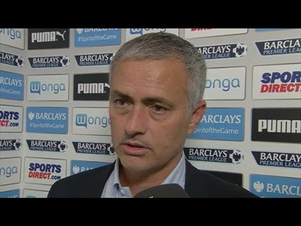 Newcastle 2-2 Chelsea - Jose Mourinho Post Match Interview - First-Half Display Baffles Mourinho