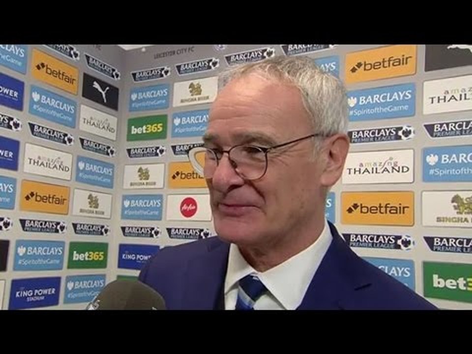 Leicester 2-1 Chelsea - Claudio Ranieri Post Match Interview - Praises 'Calm' Players