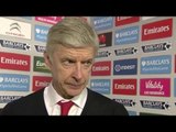 Arsenal 0-1 Chelsea - Arsene Wenger Post Match Interview - Red Card Was Very Harsh