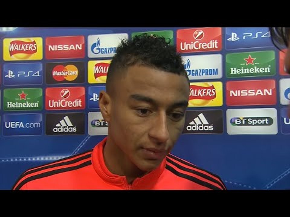 Manchester United 1-0 CSKA Moscow - Jesse Lingard Post Match Interview