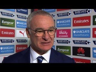 Arsenal 2-1 Leicester - Claudio Ranieri Post Match Interview - 'Simpson Red Card Was Severe'