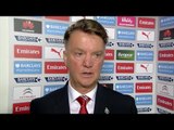 Arsenal 3-0 Manchester United - Louis Van Gaal Post Match Interview - We Lacked Will To Win