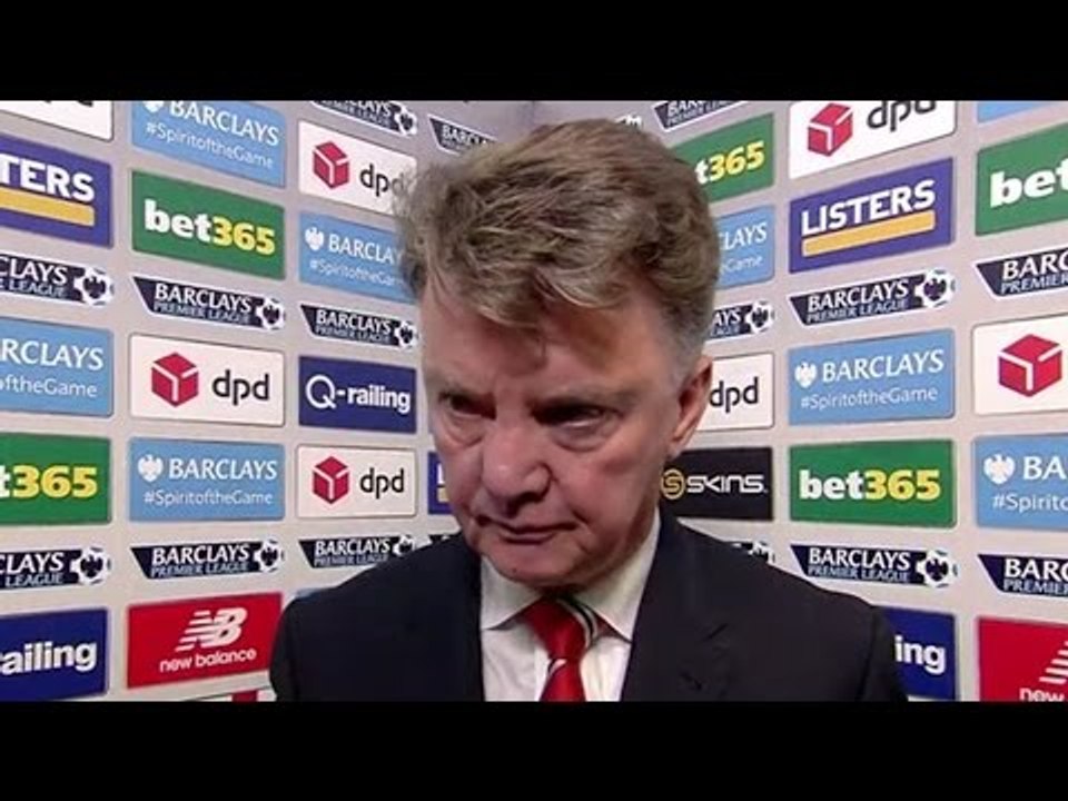 Stoke 2-0 Manchester United - Louis van Gaal Post Match Interview - Players Feeling Pressure