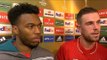 Liverpool 2-0 Manchester United - Jordan Henderson & Daniel Sturridge Post Match interview