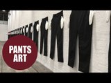 Giant pants exhibition goes on show at city arts centre