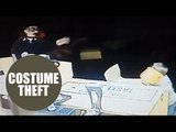 Child caught on CCTV stealing a mobile phone from a bar - while wearing a HALLOWEEN COSTUME