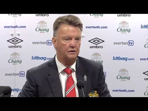 Everton 0-3 Manchester United - Louis van Gaal Post Match Press Conference