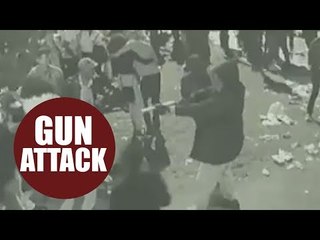 Three men jailed for 52 years for gun, machete and knife attack outside club