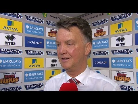 Norwich 0-1 Manchester United - Louis van Gaal Post Match Interview
