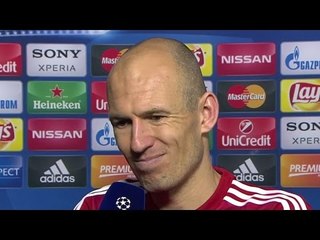 Juventus 2-2 Bayern Munich - Arjen Robben Post Match Interview