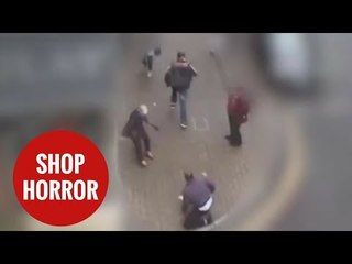 Elderly woman injured following shoplifting incident