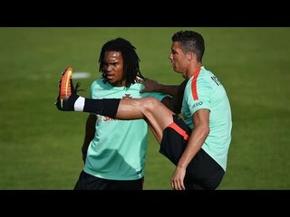 Portugal Squad Train In Oeiras Ahead Of Euro 2016