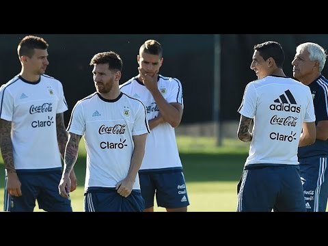 Lionel Messi & The Argentina Squad Train In San Jose Ahead Of Copa America Opener Against Chile