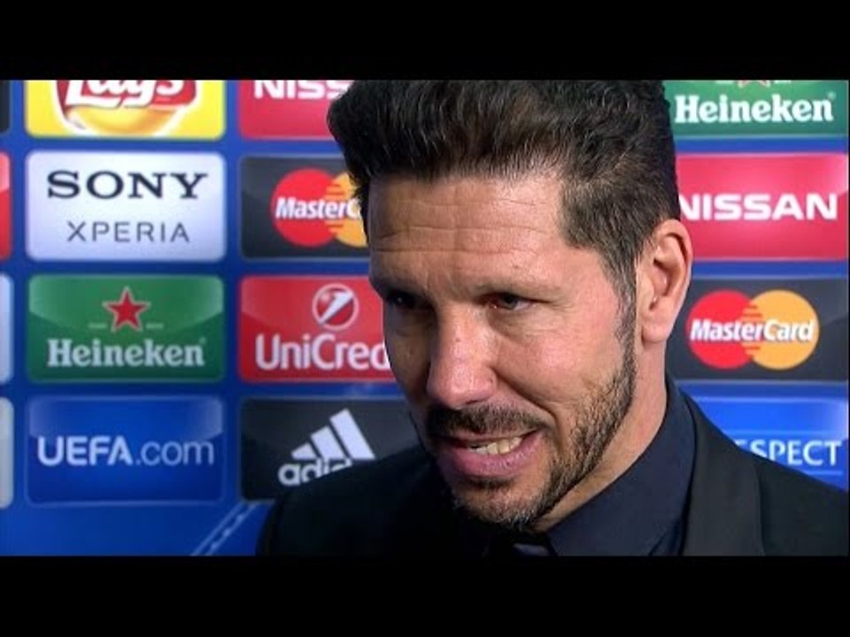 Atletico Madrid 1-0 Bayern Munich - Diego Simeone Post Match Interview
