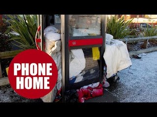 Man who lost his parents and his job in a matter of months now lives in a PHONE BOX