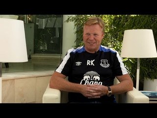 Ronald Koeman's First Interview Since Taking Over At Everton