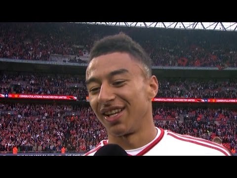 Crystal Palace 1-2 Manchester United - FA Cup Final - Jesse Lingard Post Match Interview