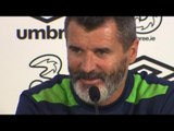 Republic Of Ireland's Roy Keane Gives Feisty Team Talk 