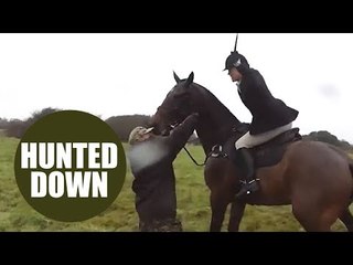 Hunter won't face charges despite being caught on camera 'hitting protester'