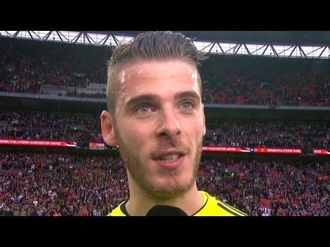 Crystal Palace 1-2 Manchester United - FA Cup Final - David de Gea Post Match Interview