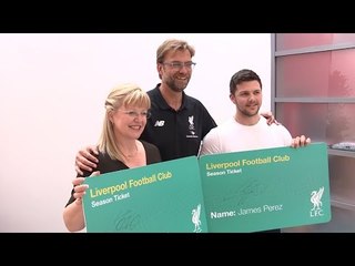 Jurgen Klopp Surprises Fans With Season Tickets