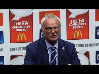Press Conference With Claudio Ranieri Following Community Shield Loss