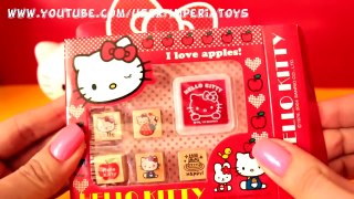 HELLO KITTY Surprise Egg NEW Disney Stampers PlaySet Hello Kitty