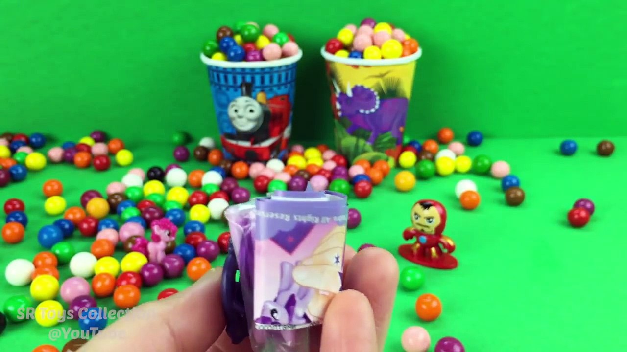 Gumballs Surprise Toys Paw Patrol My Little Pony Spider Man Blind Bag Iron Man Blind Box Kinder Egg