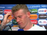 Italy 0-1 Republic Of Ireland - James McClean Post Match Interview - Euro 2016
