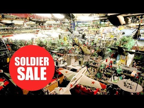 World's largest collection of toy soldiers auctioned