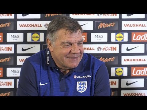 Sam Allardyce Press Conference - Reveals His First England Squad