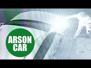 Car was set alight in in political dispute