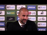 Swansea 1-3 Man City - Pep Guardiola Full Post Match Press Conference