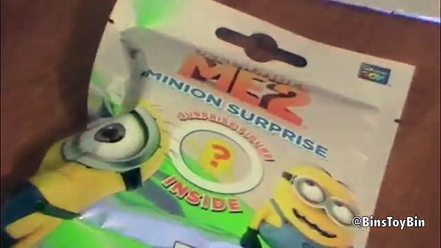 Despicable Me 2 BUILD-A-MINION Baby Carl Action Figure! Opening & Review by Bins Toy Bin