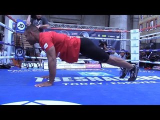 Kell Brook Trains Ahead Of Gennady Golovkin Fight