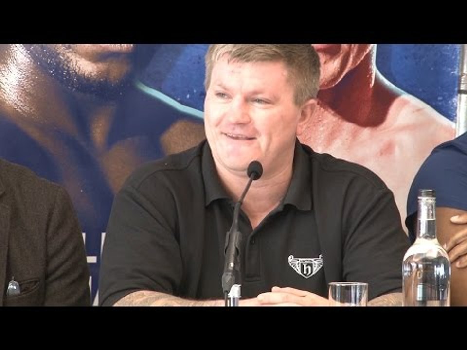 Press Conference With Boxing Promoter Eddie Hearn, Trainer Ricky Hatton & Boxer Ricky Burns
