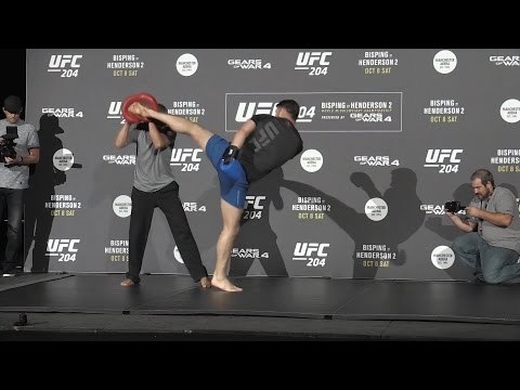 UFC 204 - UFC Middleweight Champion Michael Bisping Open Workout & Fan Q&A