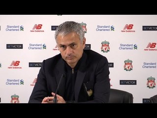 Liverpool 0-0 Manchester United - Jose Mourinho Full Post Match Press Conference