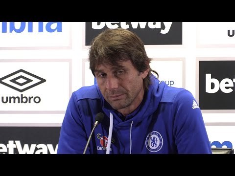 West Ham 2-1 Chelsea - Antonio Conte Full Post Match Press Conference - EFL Cup