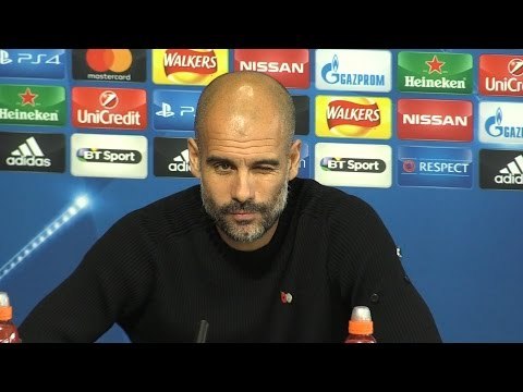 Pep Guardiola Full Pre-Match Press Conference - Manchester City v Barcelona - Champions League